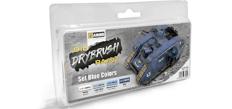 AMMO DIO Drybrush sety barev pro techniku suchého štětce